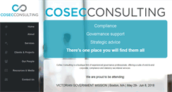 Desktop Screenshot of cosec.com.au